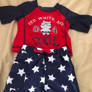 Swim Outfit -Good Used Condition 3M